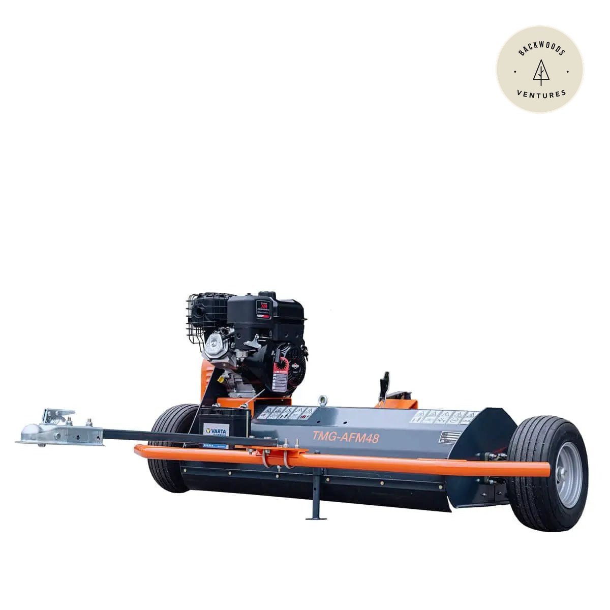 48" ATV Flail Mower Slasher with Briggs & Stratton Engine and Tow-Behind Side Shift TMG-AFM48(Discontinued – No Longer Available)