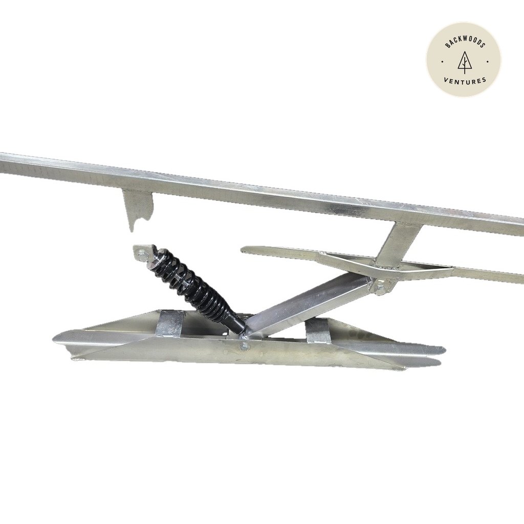 Range Road RR640 Aluminum Sled With Skis