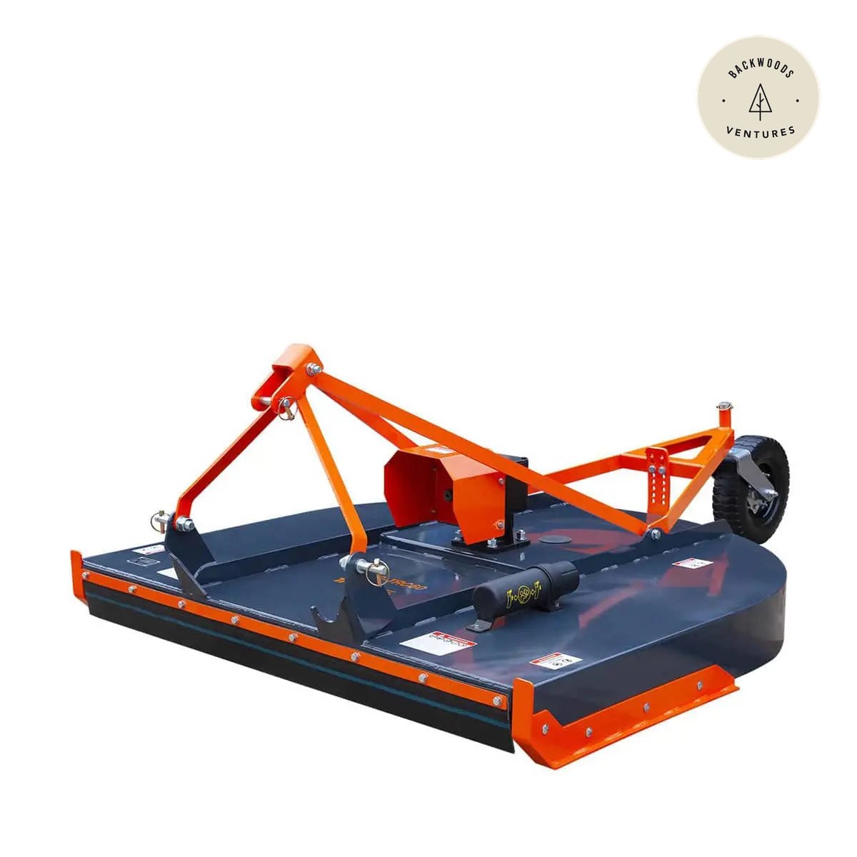 60" Rotary Cutter, 3-Point Hitch, 20-60 HP Tractors, 540 RPM, Slip Clutch PTO Shaft Included, TMG-TRC60