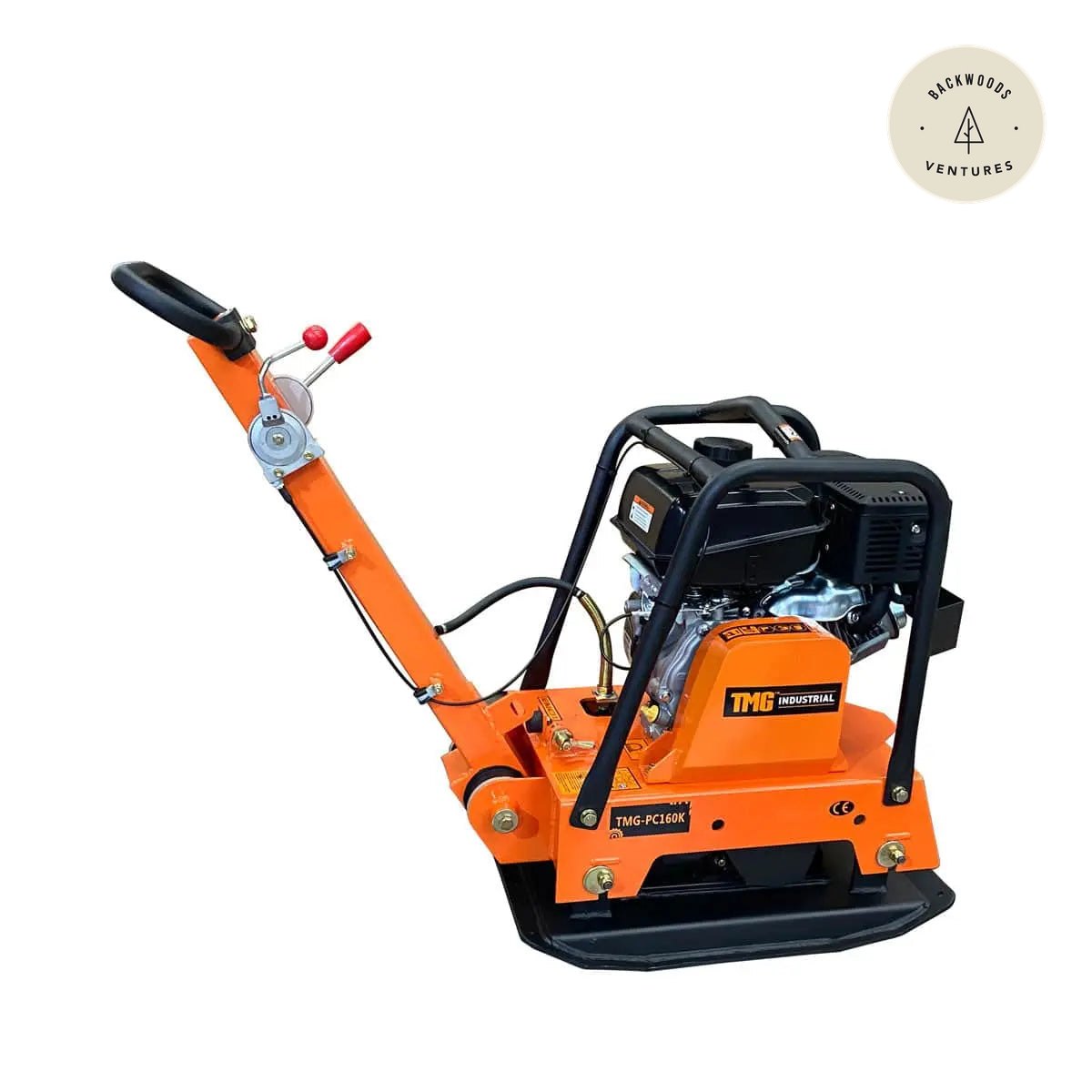6800-lb Reversible Vibratory Plate Compactor, 9.5 HP Kohler Command Pro Engine, (Discontinued – No Longer Available) TMG-PC160K