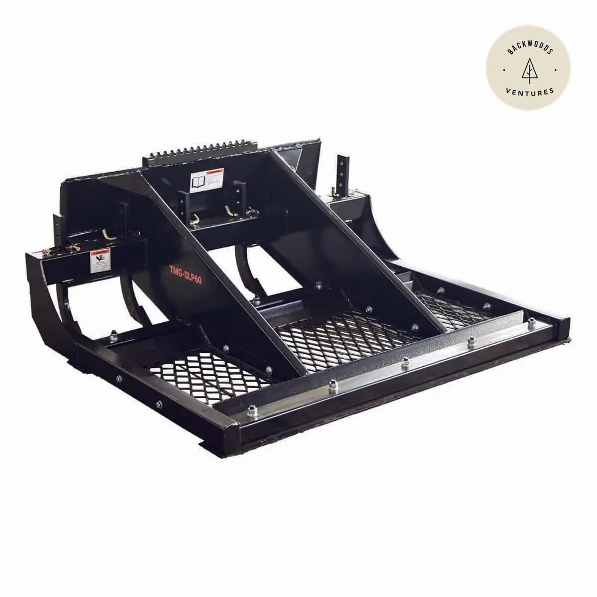 60" Skid Steer Land Plane, Adjustable & Reversible Scarifier Teeth, Bolt-On Cutting Blades, Removable Sift Screen TMG-SLP60