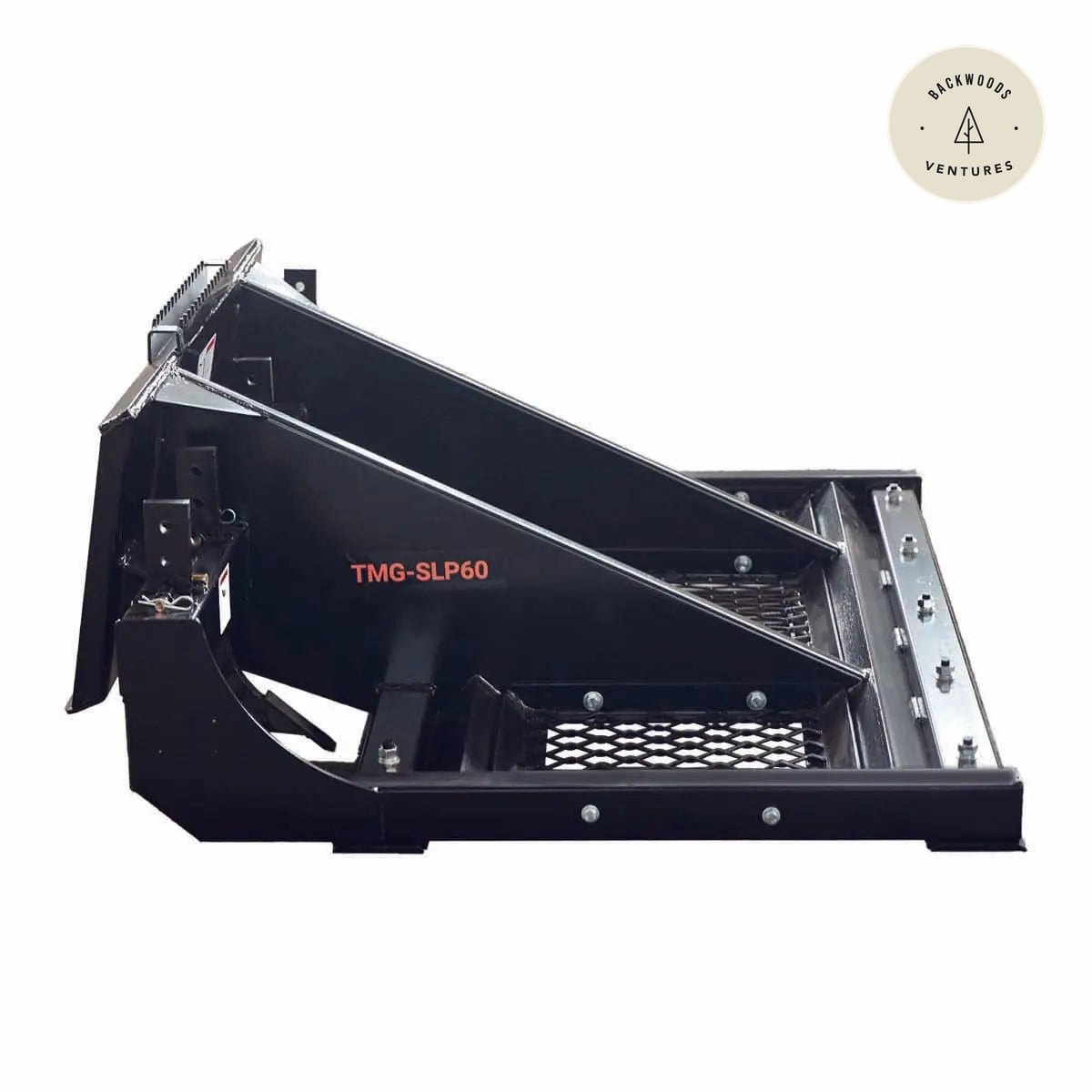60" Skid Steer Land Plane, Adjustable & Reversible Scarifier Teeth, Bolt-On Cutting Blades, Removable Sift Screen TMG-SLP60