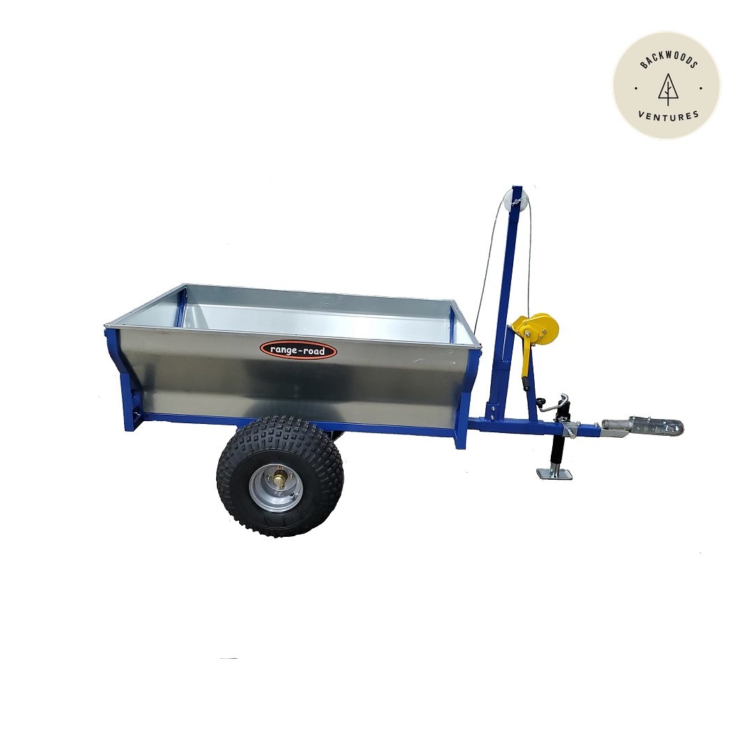 Range Road RR621 ATV UTV Hydraulic Convertible Multi Dump/Deck Trailer