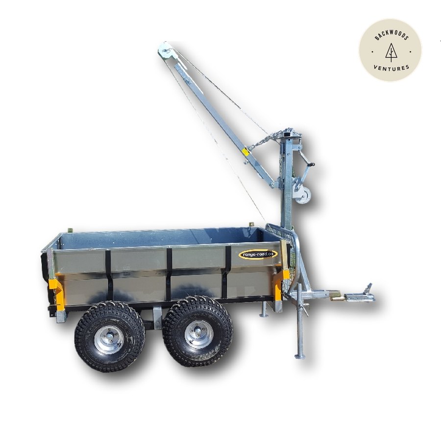 Range Road RR600 2 in 1 Log and Tub Dump Trailer