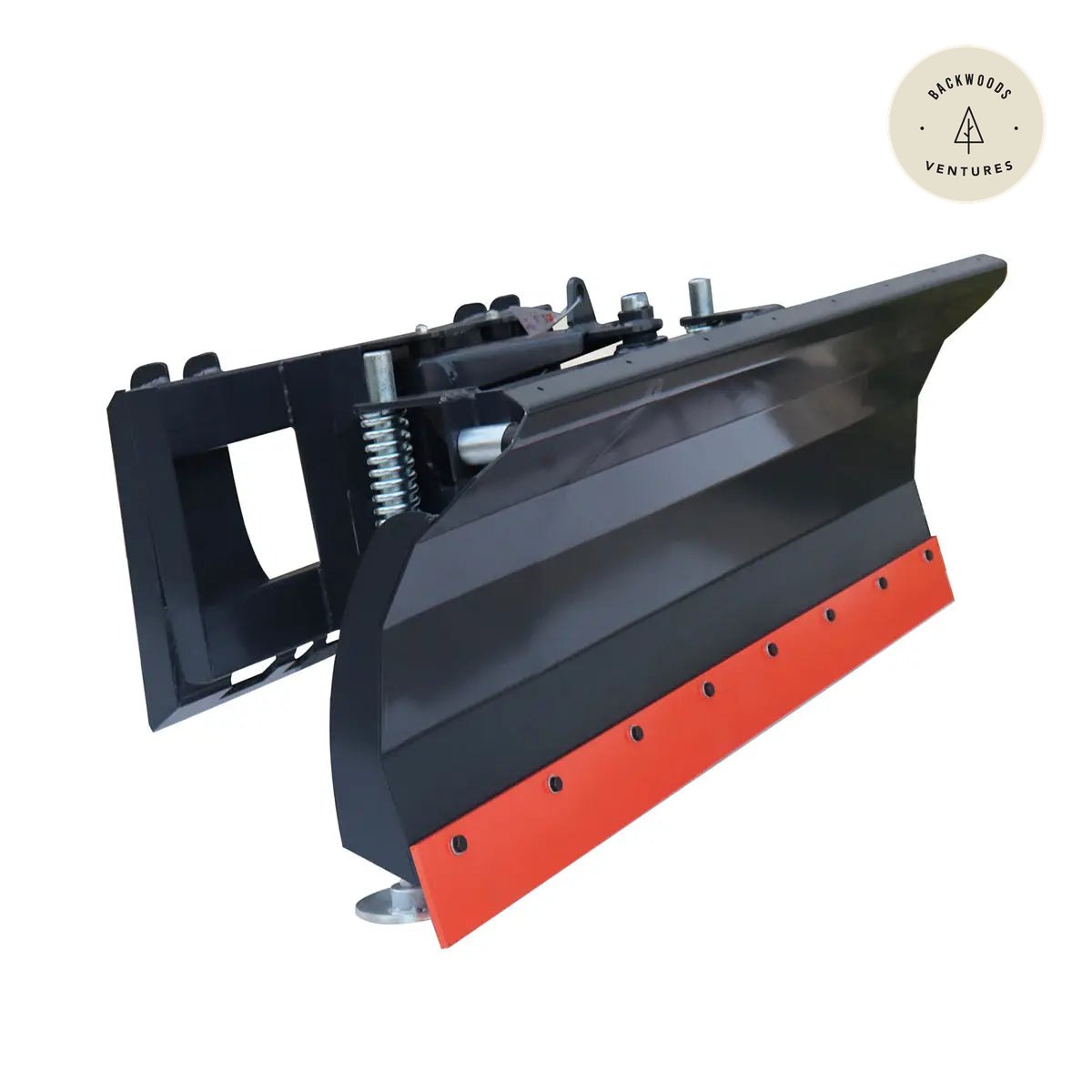 72" Skid Steer Dozer Blade Snow Pusher, Bolt-On Cut Edge, Skid Shoes, Left & Right, TMG-DB72