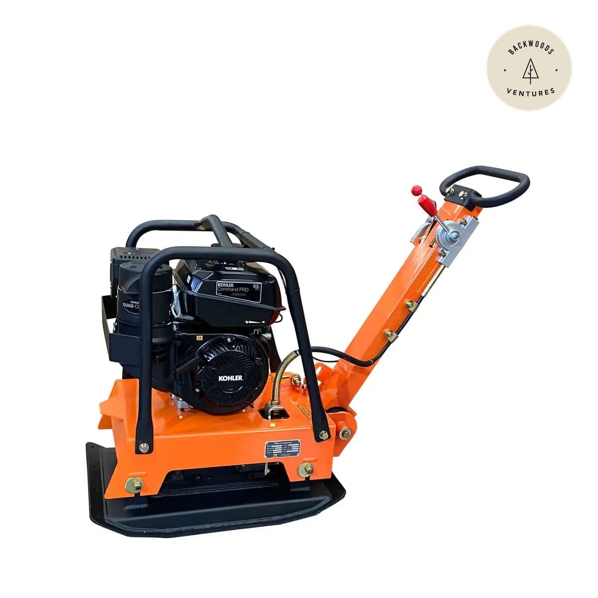 6800-lb Reversible Vibratory Plate Compactor, 9.5 HP Kohler Command Pro Engine, (Discontinued – No Longer Available) TMG-PC160K