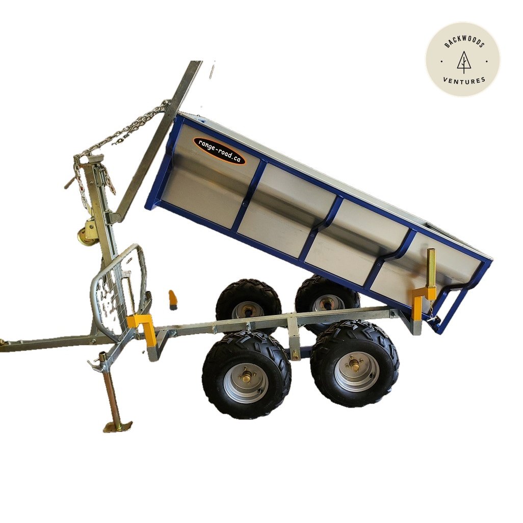 Range Road RR600 2 in 1 Log and Tub Dump Trailer