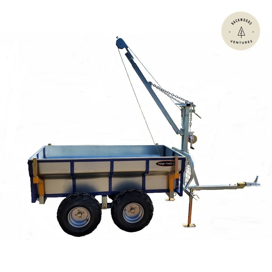 Range Road RR600 2 in 1 Log and Tub Dump Trailer