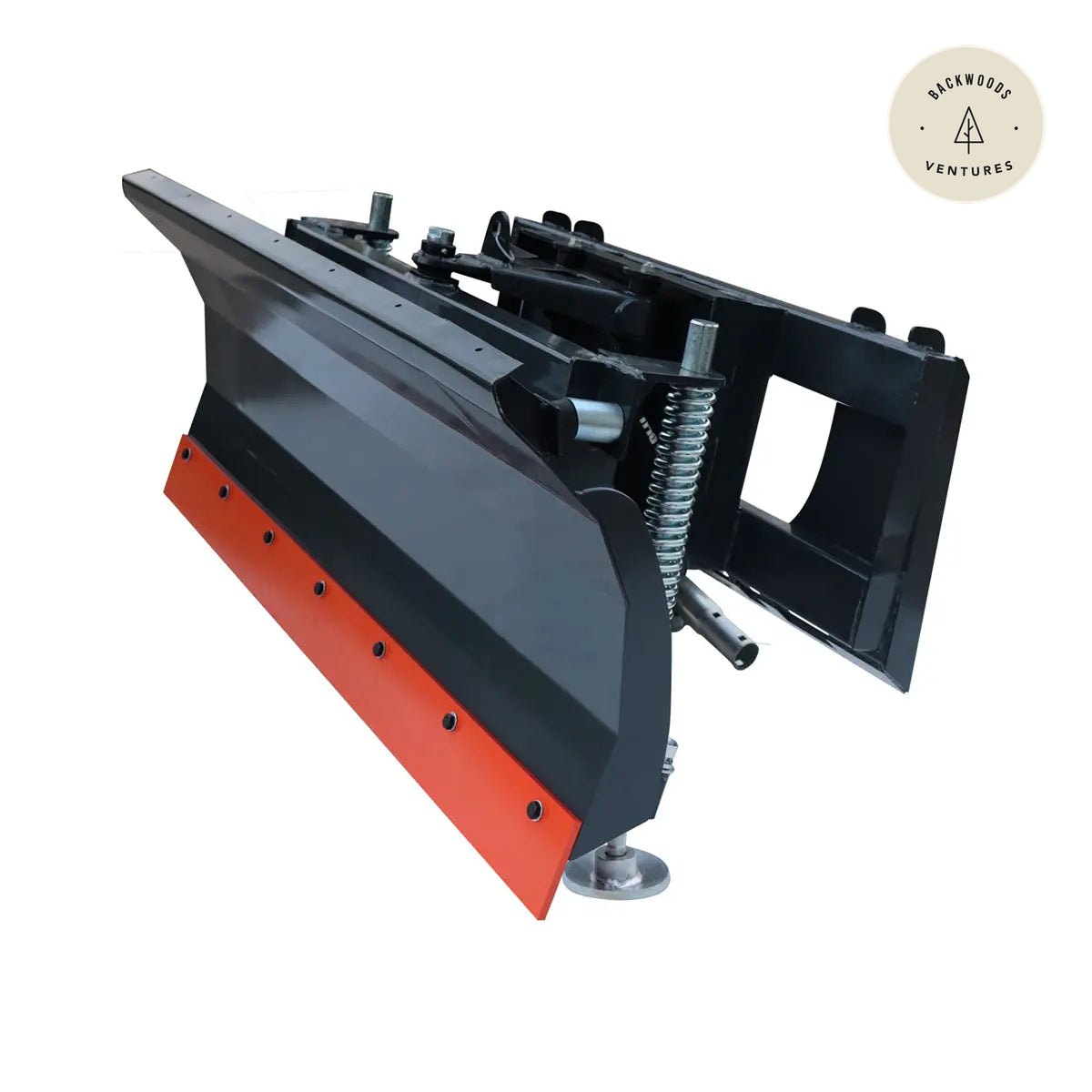 60" Skid Steer Dozer Blade Snow Pusher, Bolt-On Cut Edge, Skid Shoes, Left & Right, TMG-DB60
