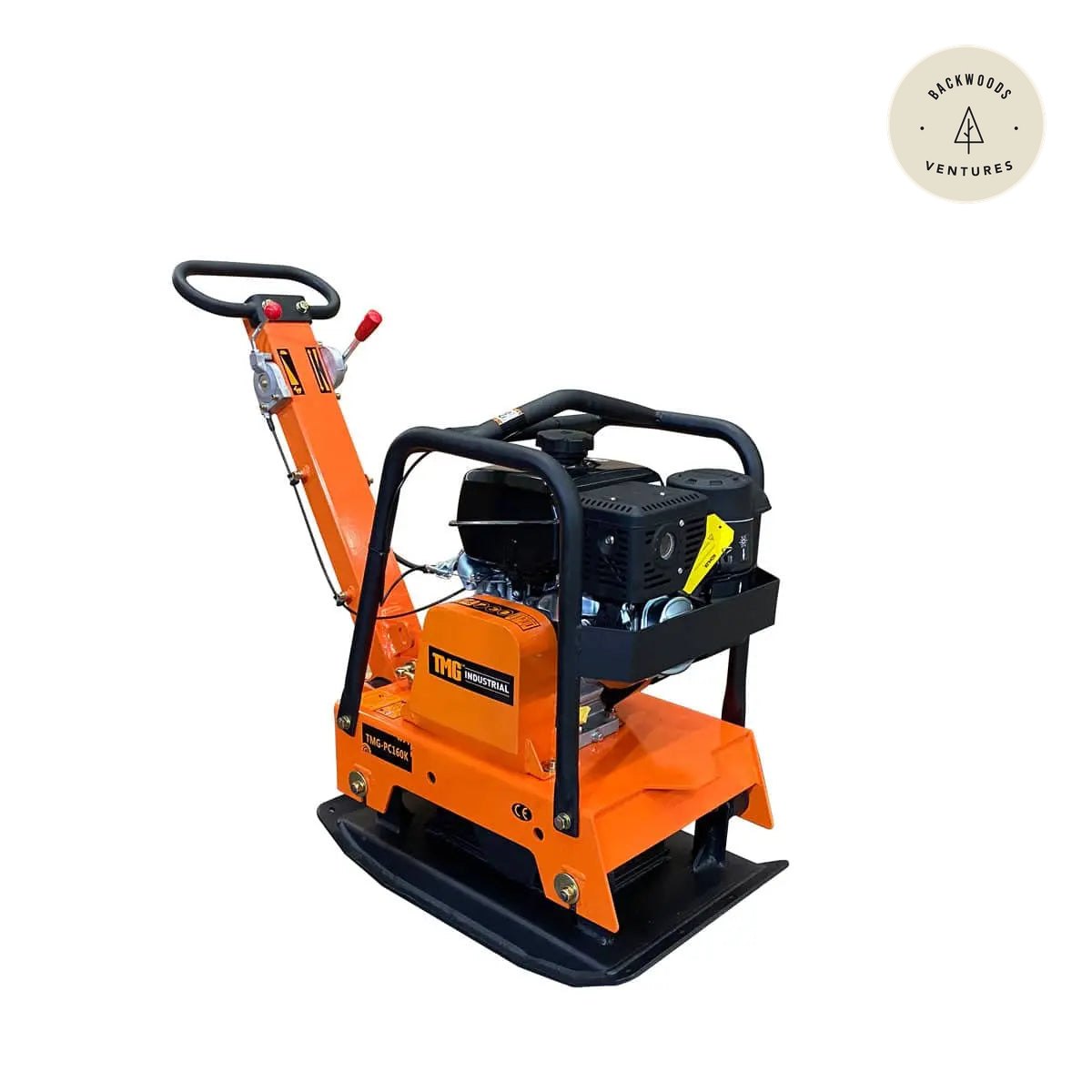 6800-lb Reversible Vibratory Plate Compactor, 9.5 HP Kohler Command Pro Engine, (Discontinued – No Longer Available) TMG-PC160K