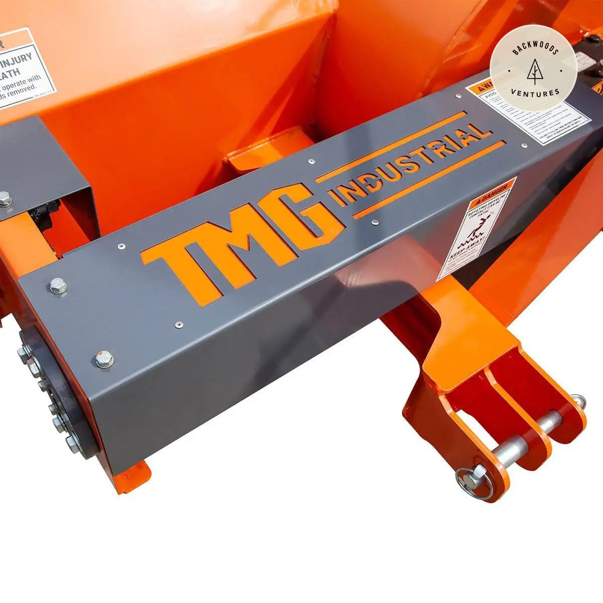 48" 3-Point Hitch Snow Blower, 20-40 HP, 20" Diameter Impeller, 360° Snow Chute, CAT 1 Suspension, TMG-TBS48