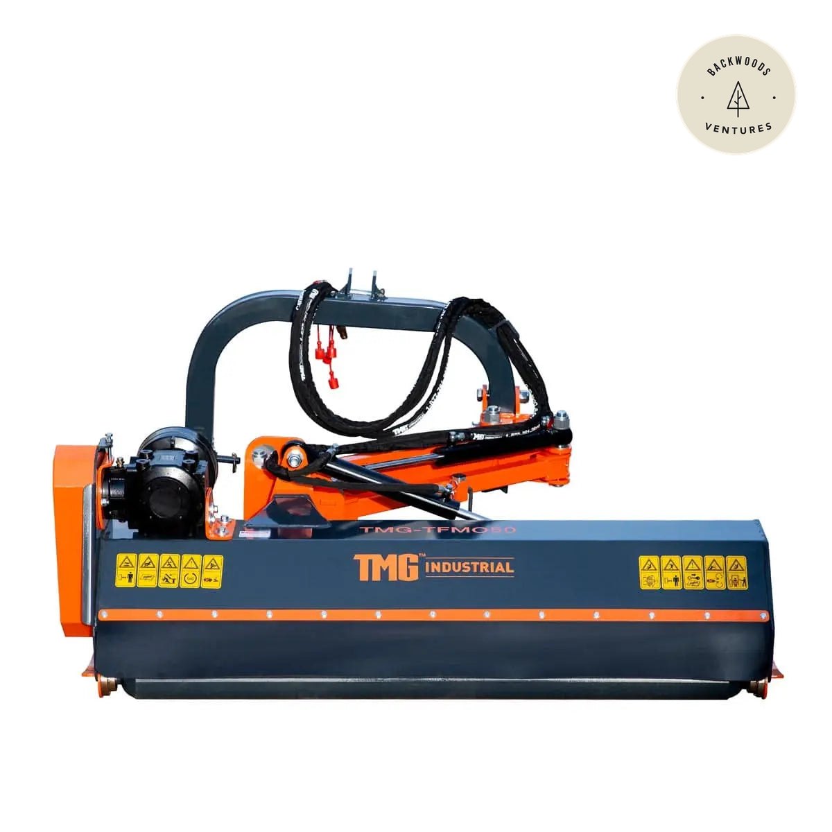 46" Ditch Bank Flail Mower, Offset Verge & Slope Cutter for Tractors 20-50 HP TMG-TFMO50