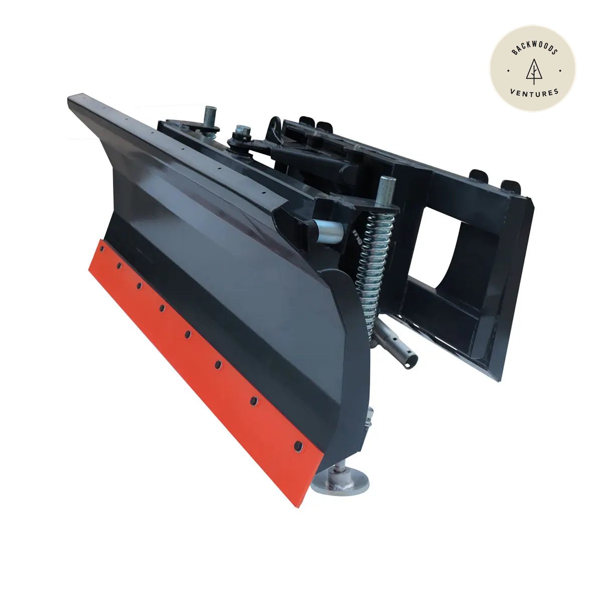 72" Skid Steer Dozer Blade Snow Pusher, Bolt-On Cut Edge, Skid Shoes, Left & Right, TMG-DB72