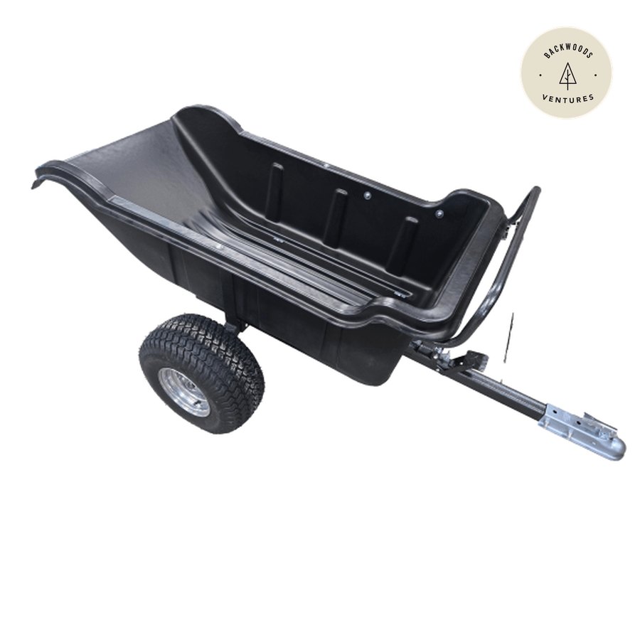 Range Road RR630 ATV UTV Single Axle Formed Plastic Dump Trailer