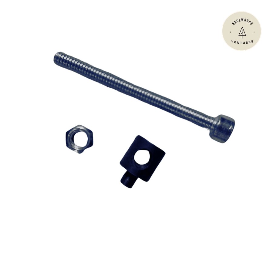 Pin for bar/chain adjuster block