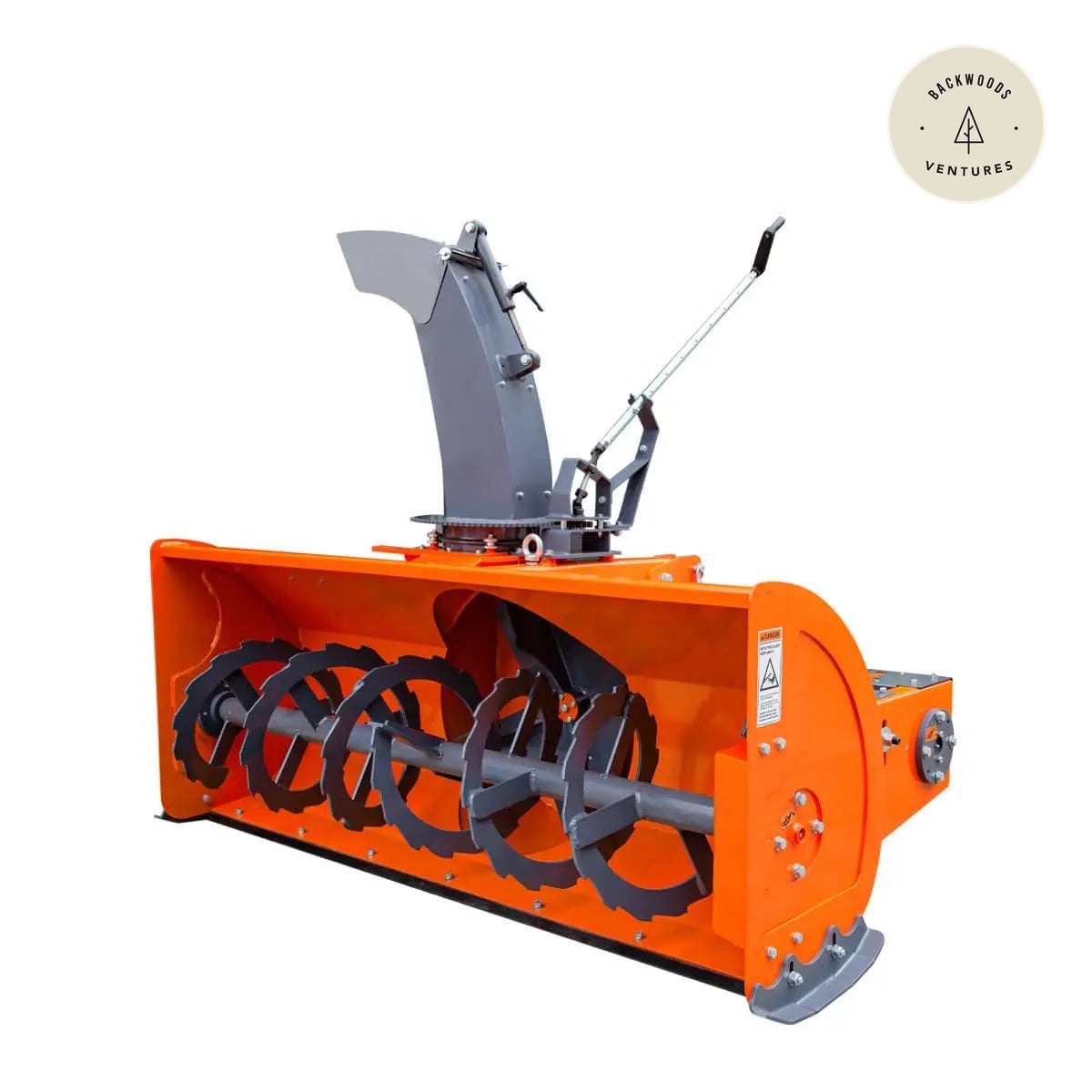 48" 3-Point Hitch Snow Blower, 20-40 HP, 20" Diameter Impeller, 360° Snow Chute, CAT 1 Suspension, TMG-TBS48