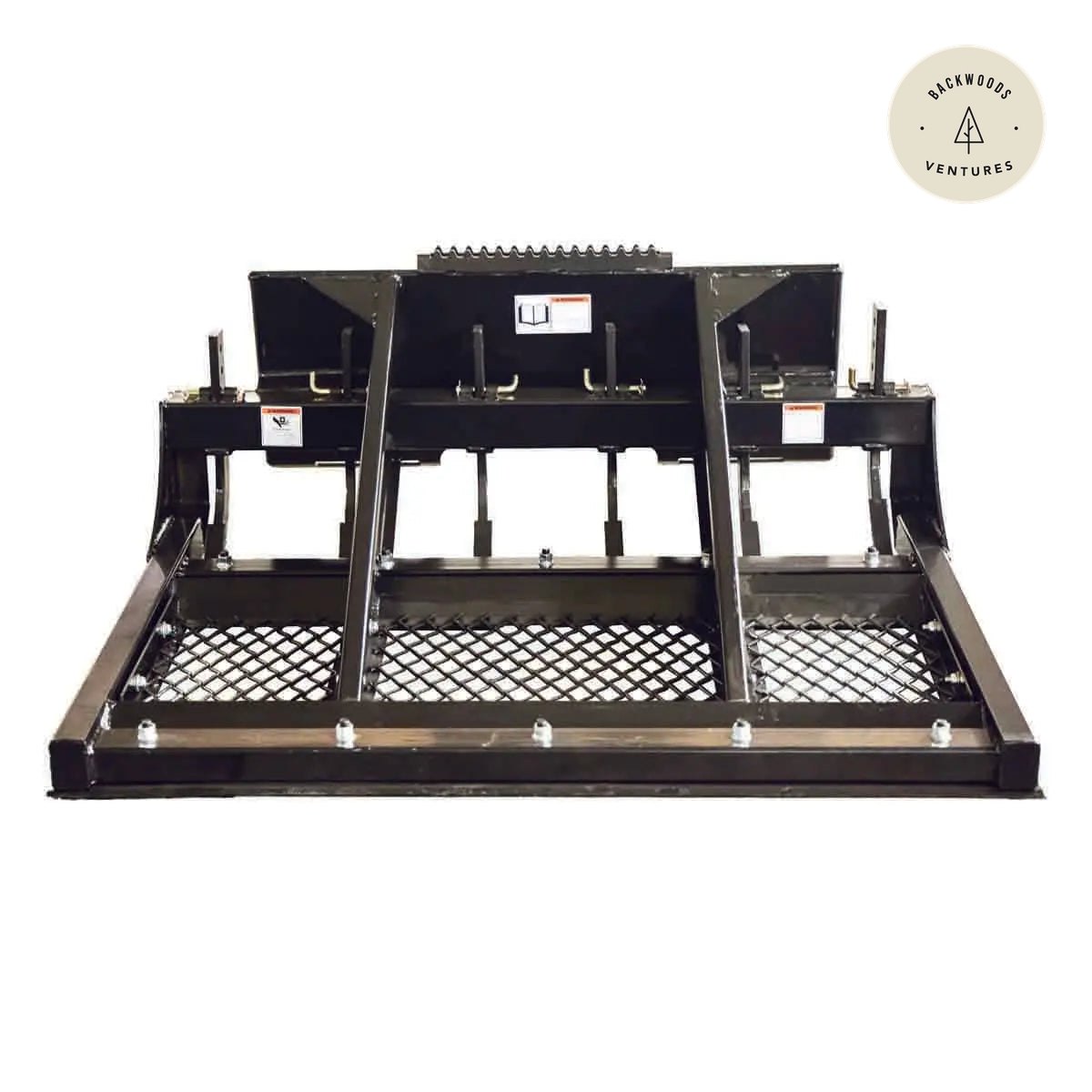 60" Skid Steer Land Plane, Adjustable & Reversible Scarifier Teeth, Bolt-On Cutting Blades, Removable Sift Screen TMG-SLP60