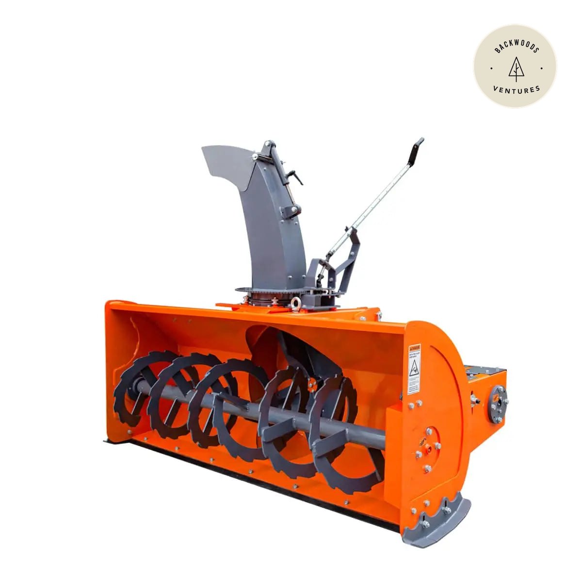 72" 3-Point Hitch Snow Blower, 25-90 HP, 24" Diameter Impeller, 360° Snow Chute, CAT 1 & CAT 2 Suspension, TMG-TBS72