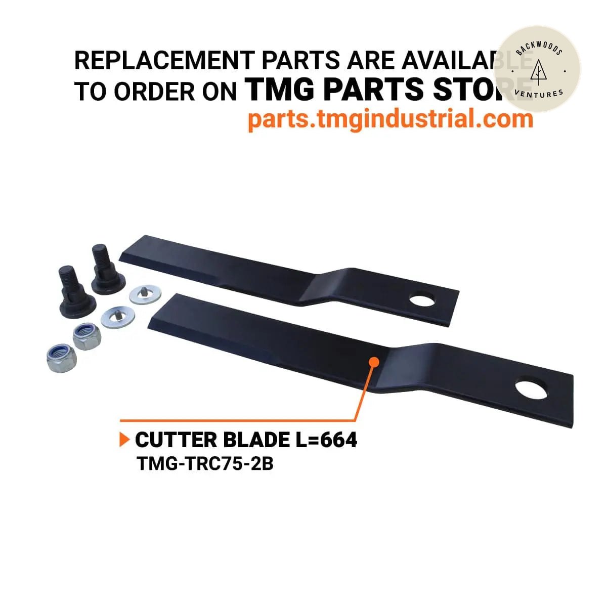 TMG Heavy Series™ 68" Rotary Cutter, 3-Point Hitch, 25-90 HP Tractors, 540 RPM, Slip Clutch PTO Shaft Included, TMG-TRC75