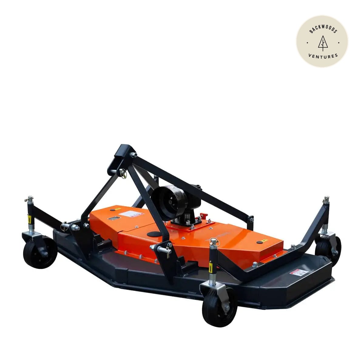 72" Tow-Behind 3-Point Hitch Finish Mower, 30-50 HP Compact Tractor, PTO Drive Shaft Included, TMG-TFN72