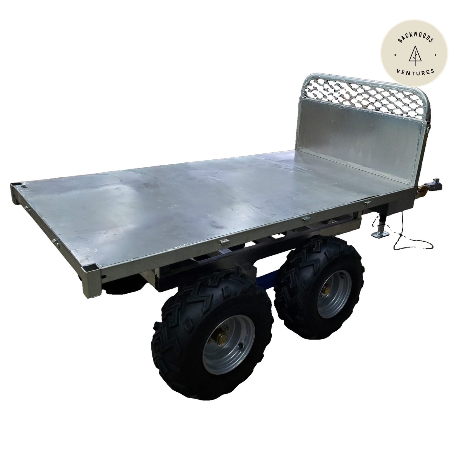Range Road RR608 ATV /UTV Hydraulic Convertible Dump/Deck Trailer