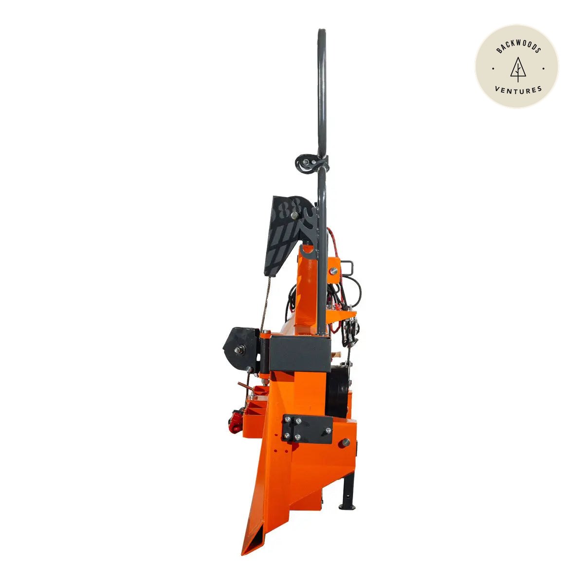 8,800-lb Skidding Winch Pro – Attachment for 30-50 HP Tractors, 3-Point Hitch, 200' Steel Cable TMG-FW50T