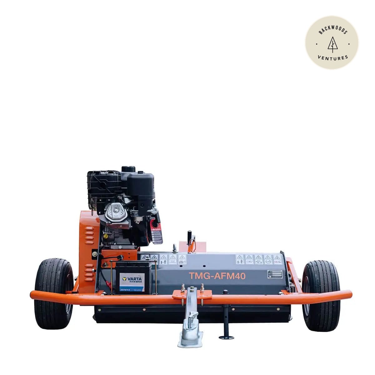 40" ATV Flail Mower Slasher with Briggs & Stratton Engine and Tow-Behind Side Shift TMG-AFM40