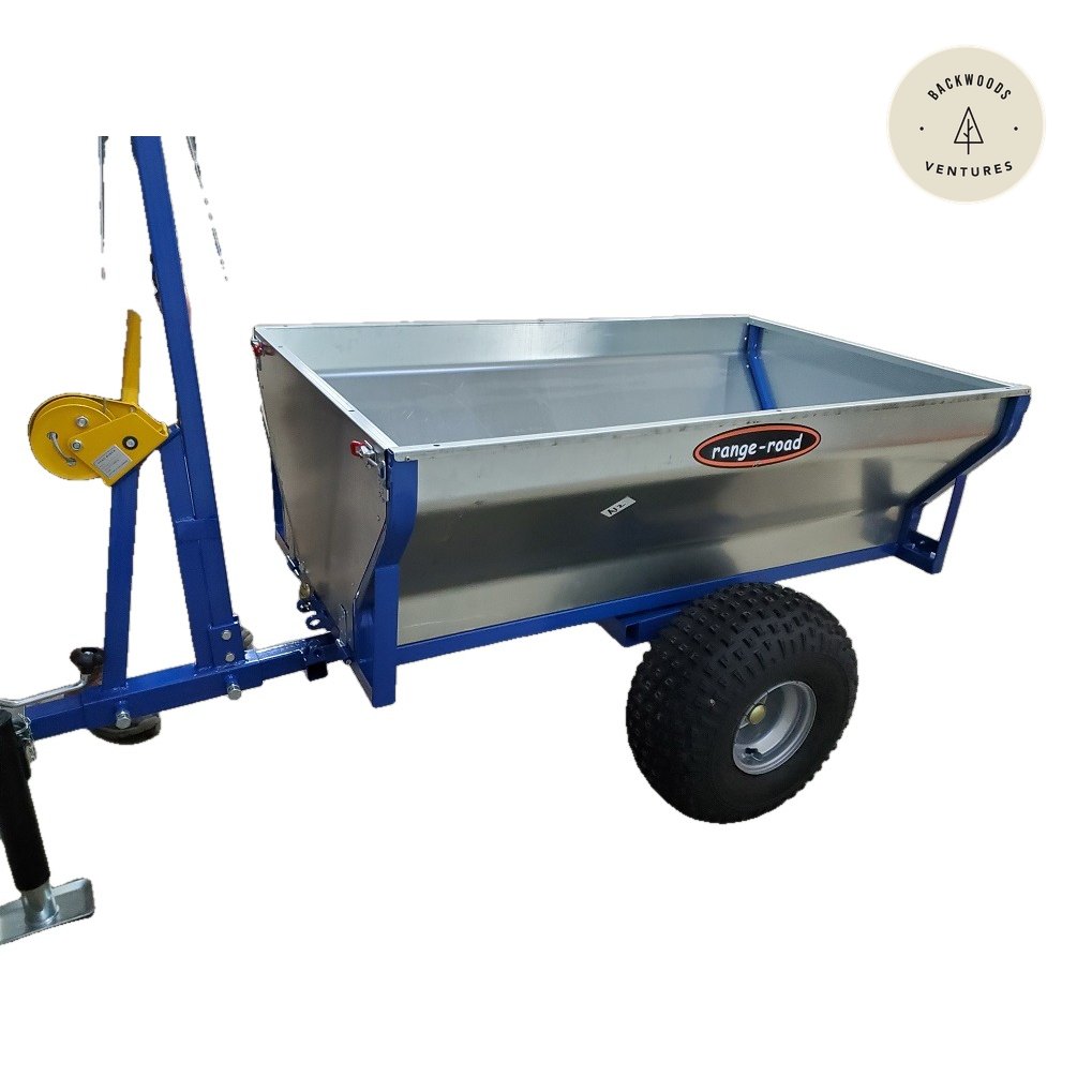 Range Road RR621 ATV UTV Hydraulic Convertible Multi Dump/Deck Trailer