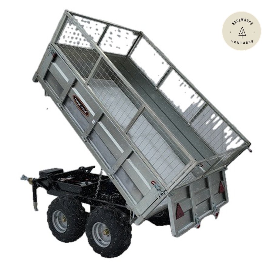 Range Road RR610 ATV UTV Hydraulic Convertible Multi Dump/Deck Trailer