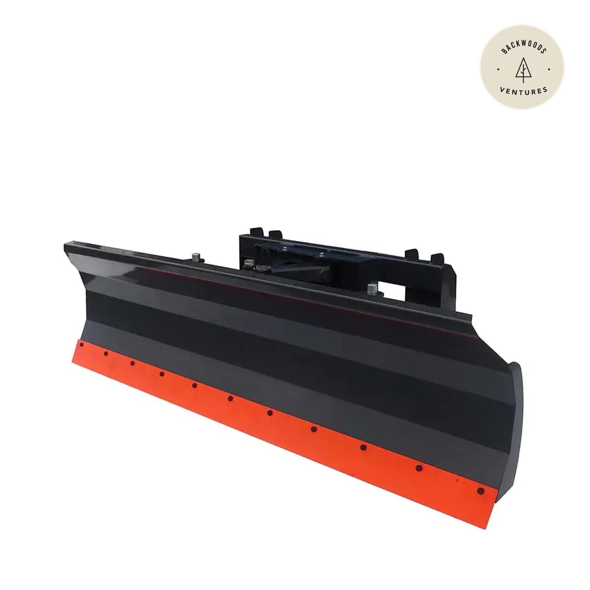 94" Skid Steer Dozer Blade/Snow Plow Pusher, 30° Left & Right, Bolt-On Cutting Edge, Adjustable Skid Shoes, Universal Quick Mount, TMG-DB94
