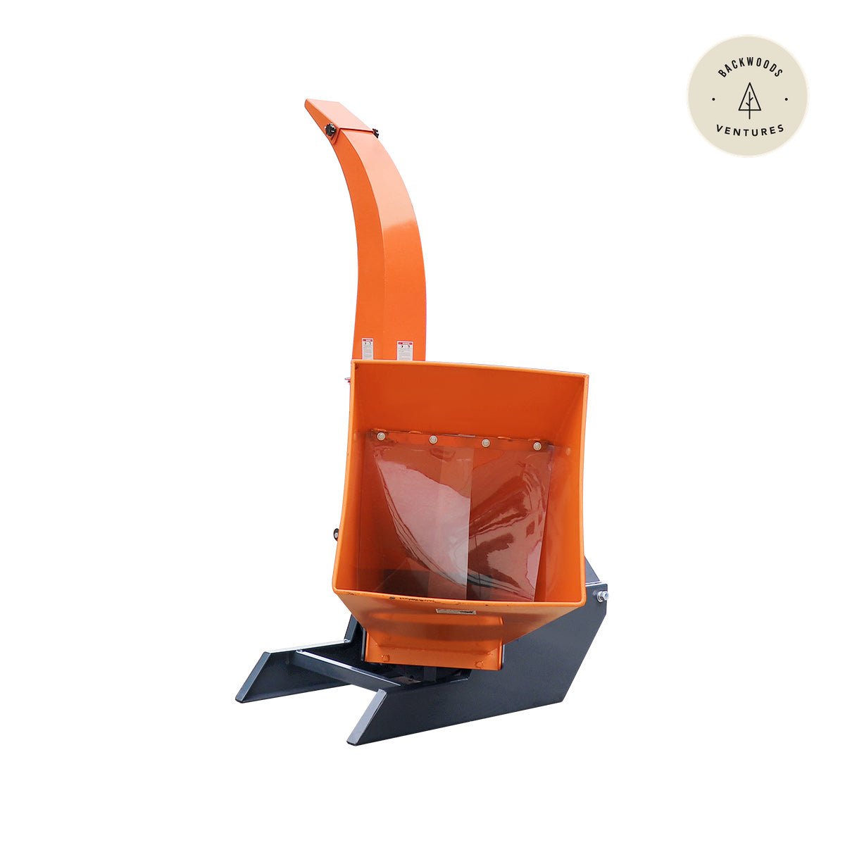 6" 3-Point Hitch Wood Chipper, Reversible/Hardened Blades, 360° Swiveling Chute, TMG-WC65(Previously TMG-WC62)