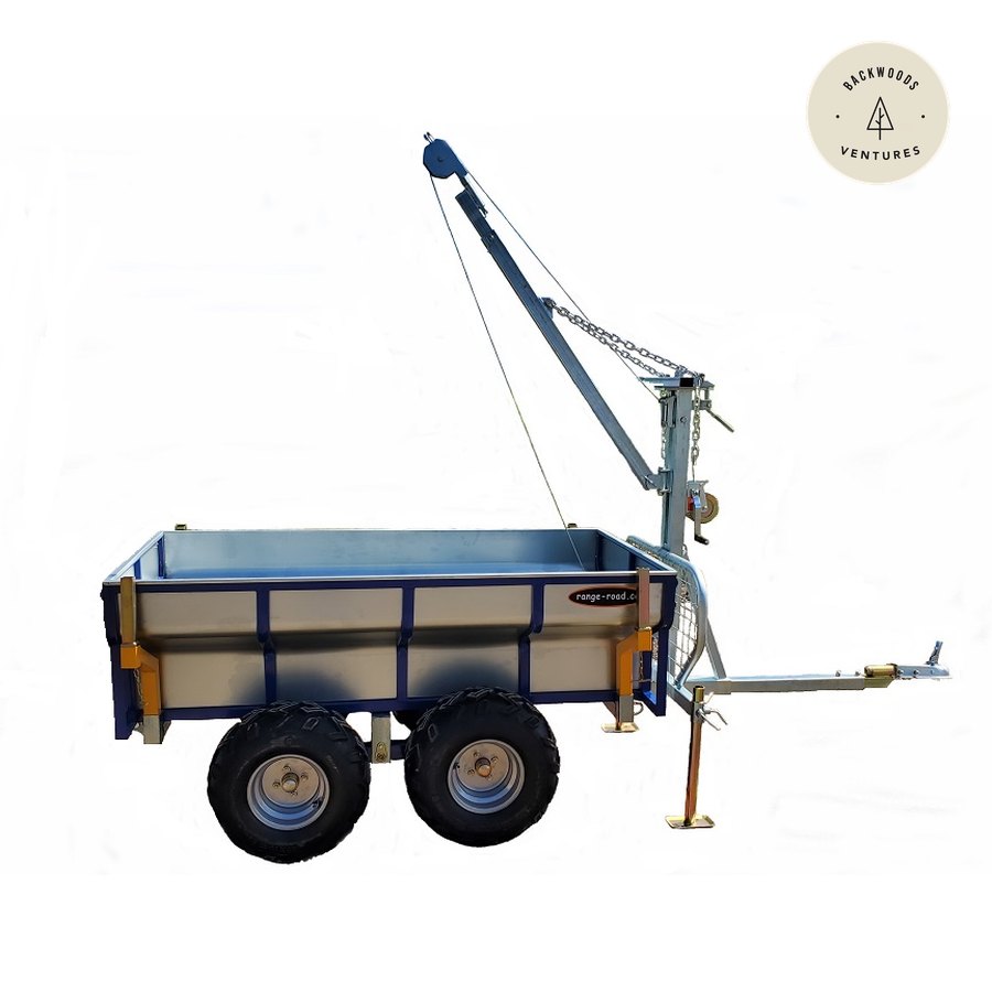 Range Road RR600 2 in 1 Log and Tub Dump Trailer