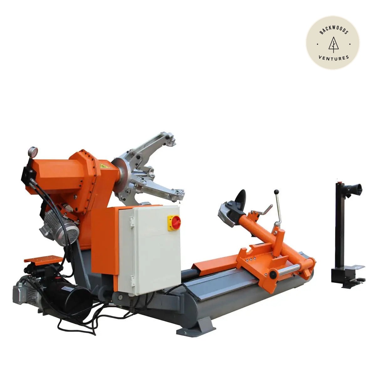 26" Heavy Duty Truck Tire Changer, 63" Tire Capacity, Bead Breaker w/Disk & Bead Hook, 3300 lb Weight Capacity, Portable Controls w/ Foot Pedal, CSA certified Motors, TMG-TTC26