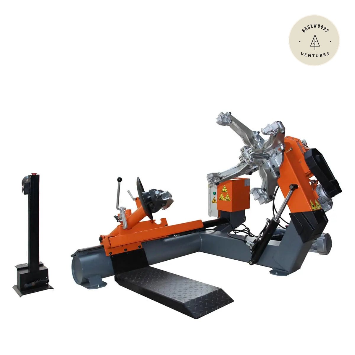 26" Heavy Duty Truck Tire Changer, 63" Tire Capacity, Bead Breaker w/Disk & Bead Hook, 3300 lb Weight Capacity, Portable Controls w/ Foot Pedal, CSA certified Motors, TMG-TTC26