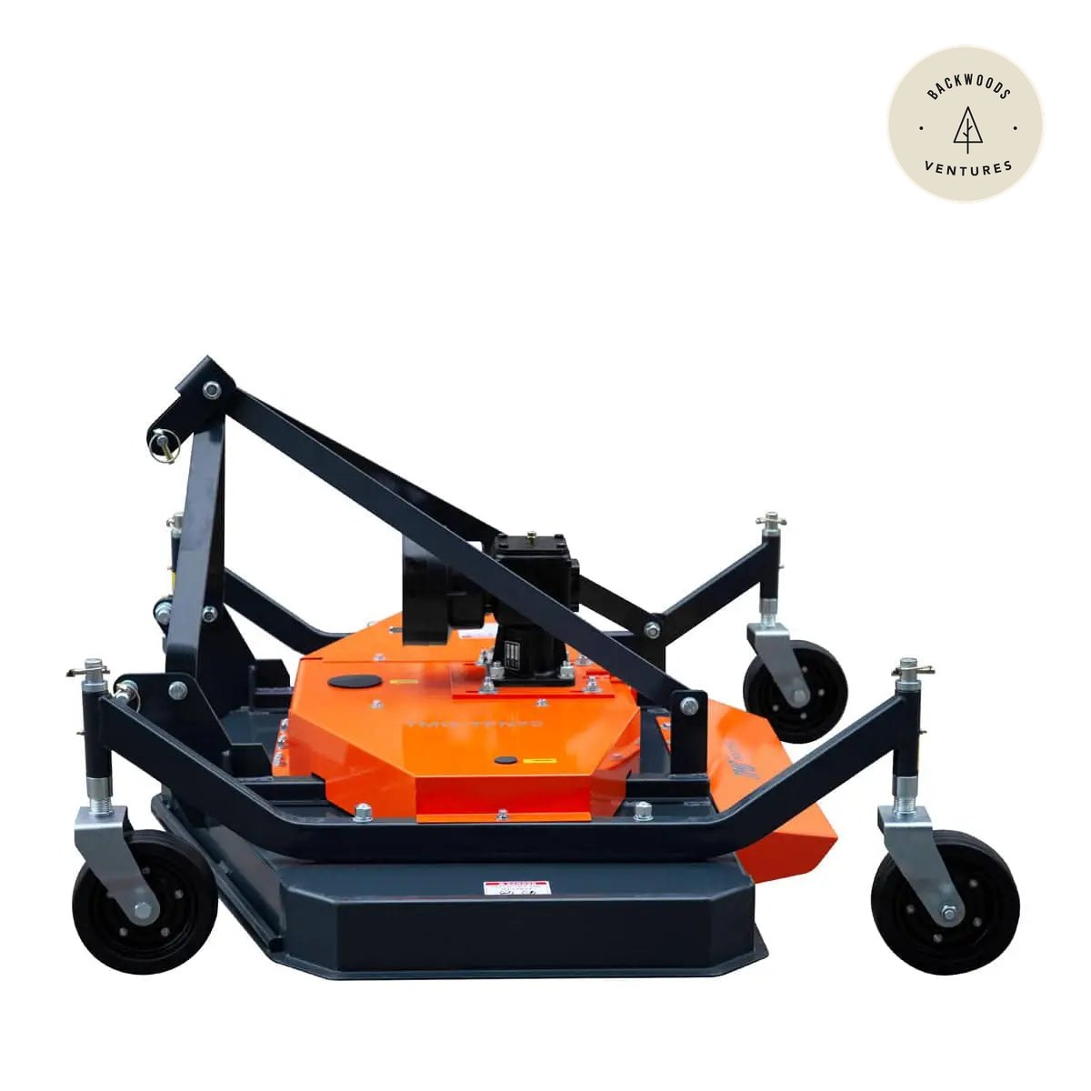 72" Tow-Behind 3-Point Hitch Finish Mower, 30-50 HP Compact Tractor, PTO Drive Shaft Included, TMG-TFN72