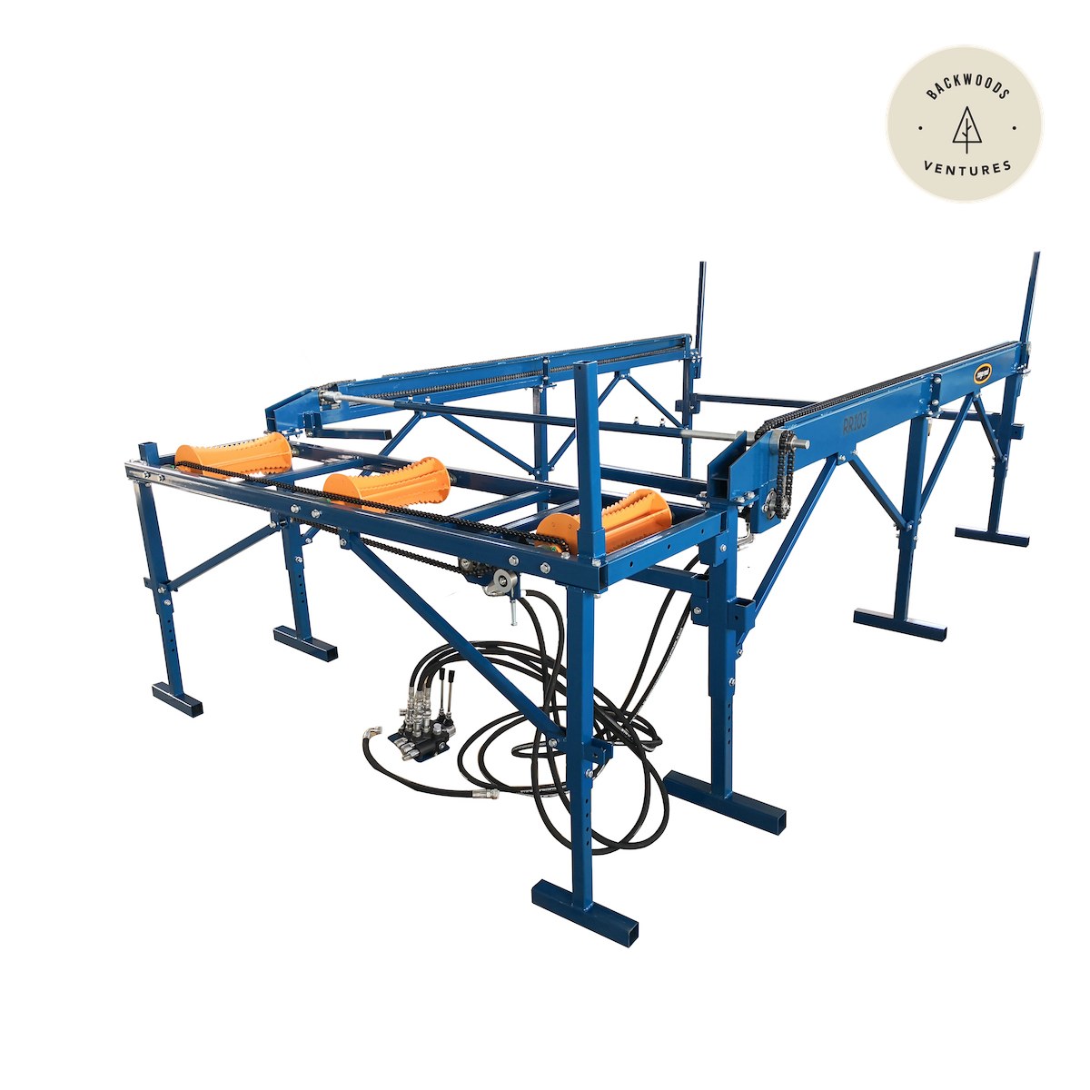 RR103 HD Log Table with Hydraulic Infeed