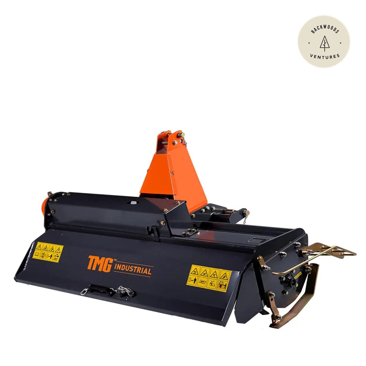 48" 3-Point Hitch Rotary Tiller, 18-30 HP Sub-Compact, 3-½" Tilling Depth, PTO Shaft Included, Category 1 Hookup, TMG-RT120