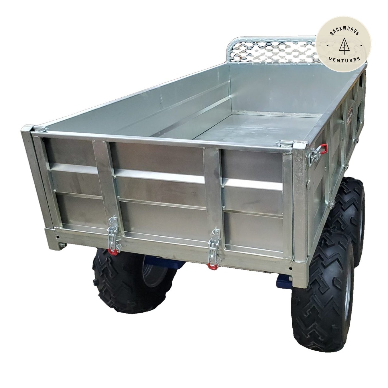 Range Road RR608 ATV /UTV Hydraulic Convertible Dump/Deck Trailer
